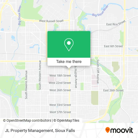 Mapa de JL Property Management