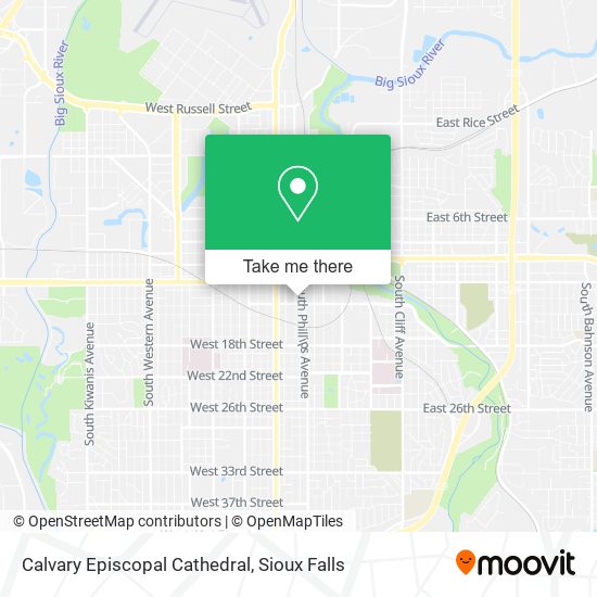 Calvary Episcopal Cathedral map
