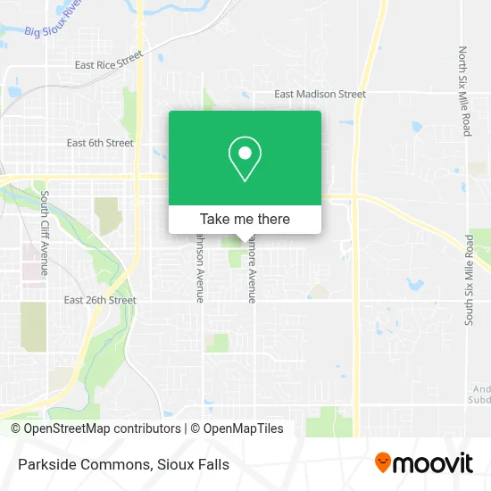 Parkside Commons map