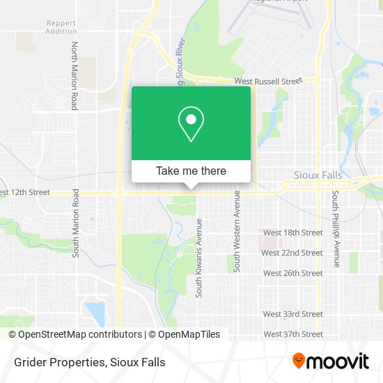 Grider Properties map