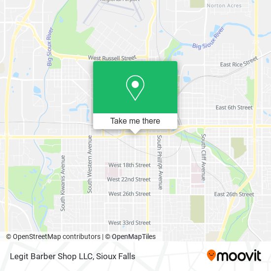 Legit Barber Shop LLC map
