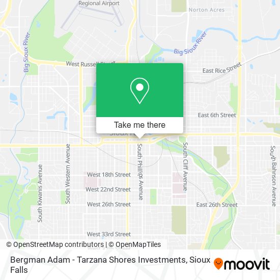 Bergman Adam - Tarzana Shores Investments map