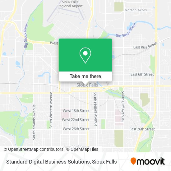 Standard Digital Business Solutions map