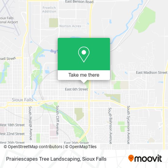 Mapa de Prairiescapes Tree Landscaping