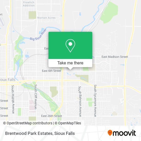 Brentwood Park Estates map