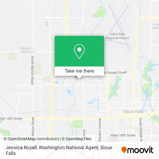 Jessica Rozell, Washington National Agent map