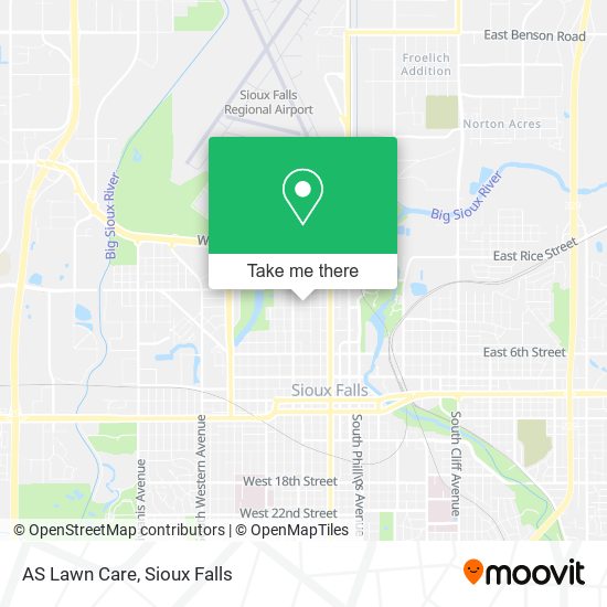AS Lawn Care map