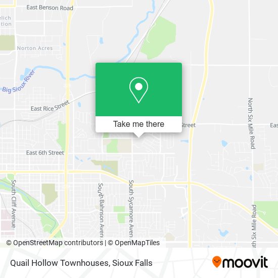 Quail Hollow Townhouses map
