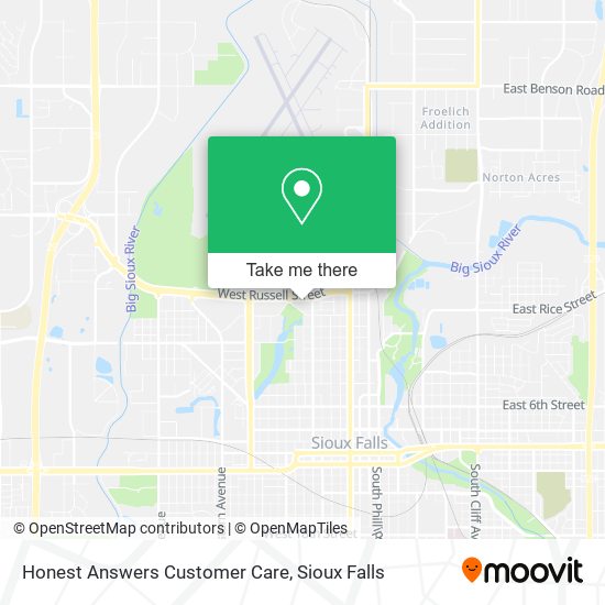 Honest Answers Customer Care map