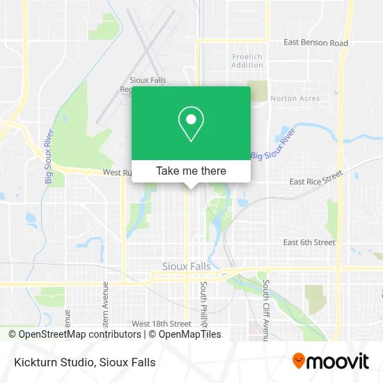 Kickturn Studio map
