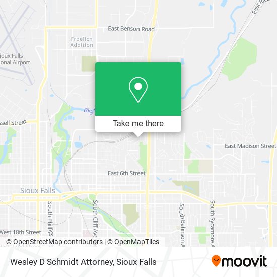 Mapa de Wesley D Schmidt Attorney