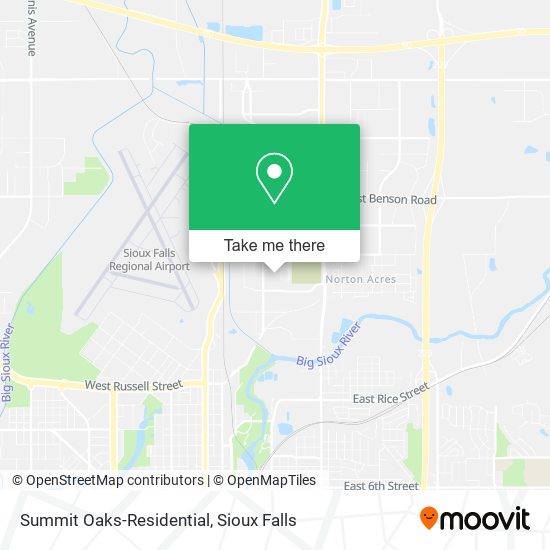 Summit Oaks-Residential map