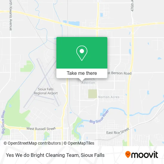 Mapa de Yes We do Bright Cleaning Team