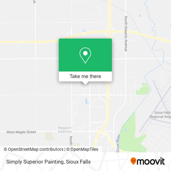 Simply Superior Painting map