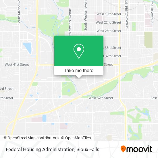 Federal Housing Administration map