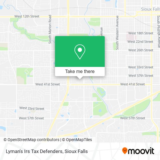 Mapa de Lyman's Irs Tax Defenders