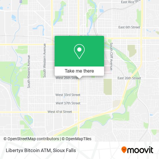 Libertyx Bitcoin ATM map