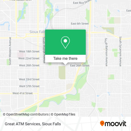 Great ATM Services map