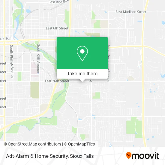 Adt-Alarm & Home Security map