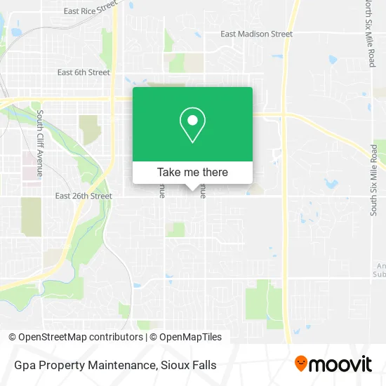 Mapa de Gpa Property Maintenance