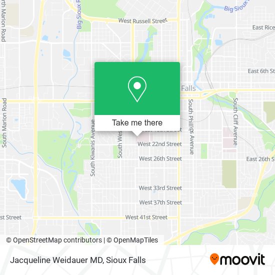 Jacqueline Weidauer MD map