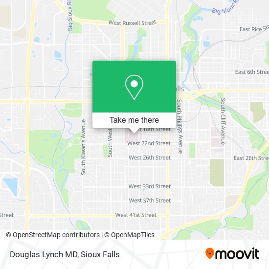 Douglas Lynch MD map