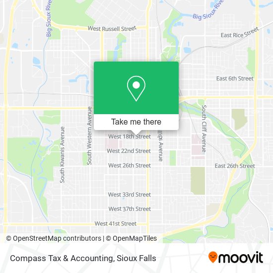 Compass Tax & Accounting map