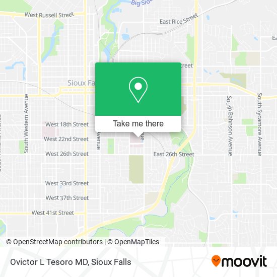 Ovictor L Tesoro MD map