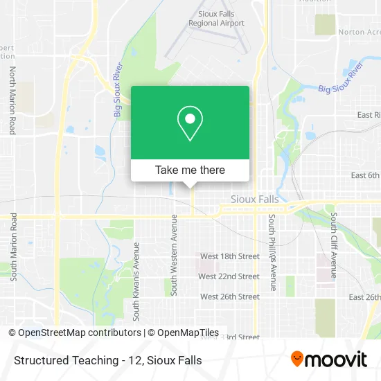 Structured Teaching - 12 map