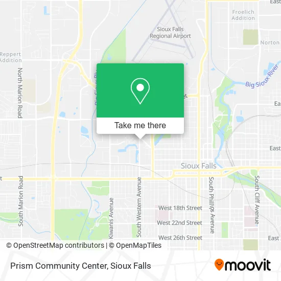 Mapa de Prism Community Center