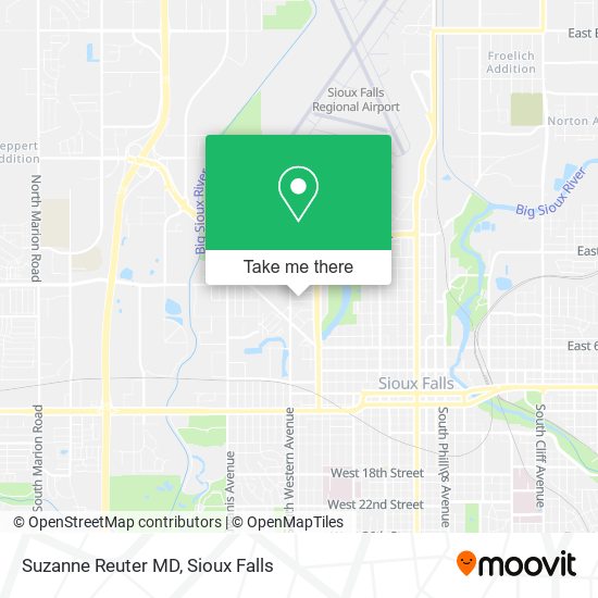 Suzanne Reuter MD map