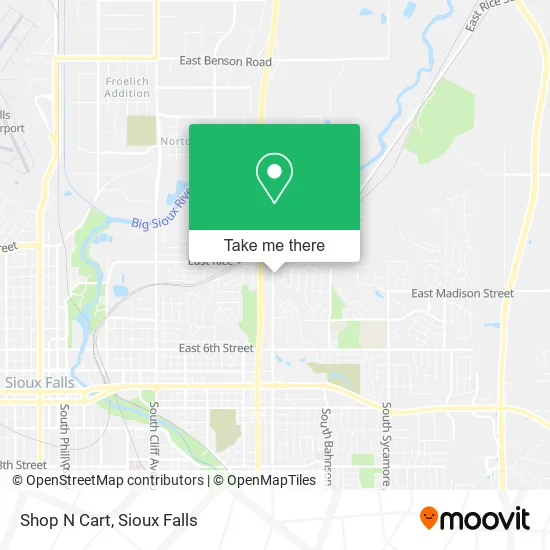 Shop N Cart map
