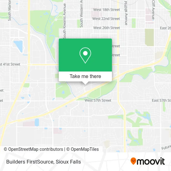 Mapa de Builders FirstSource