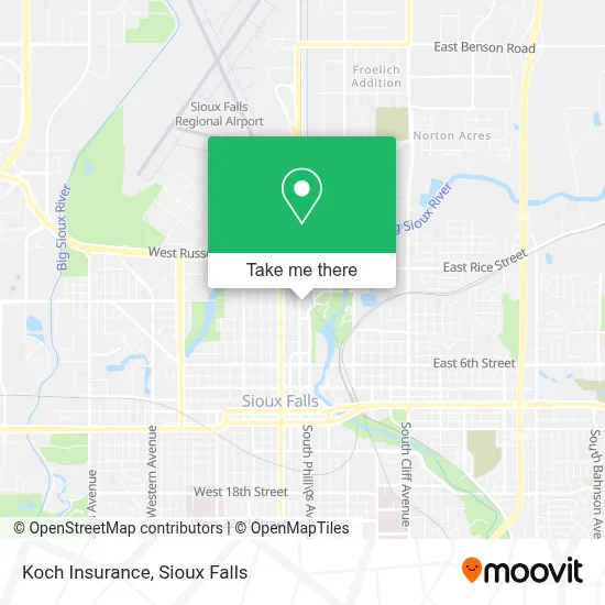 Koch Insurance map