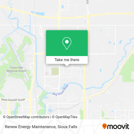 Renew Energy Maintenance map