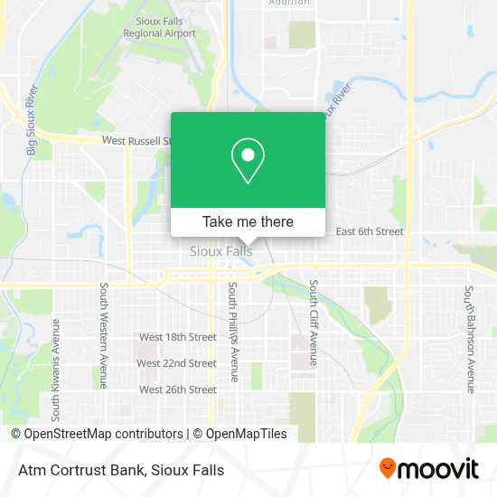 Atm Cortrust Bank map