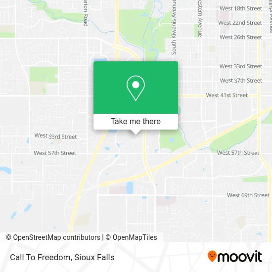 Call To Freedom map