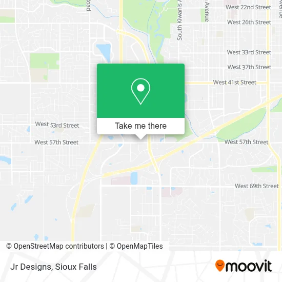 Jr Designs map