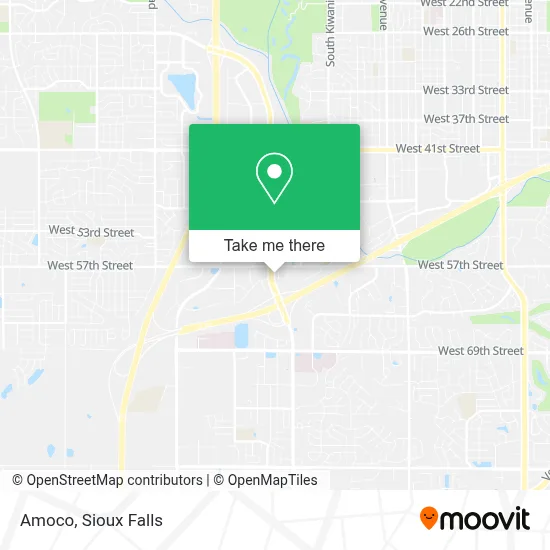 Amoco map