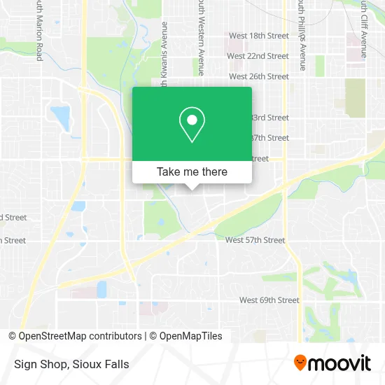 Sign Shop map