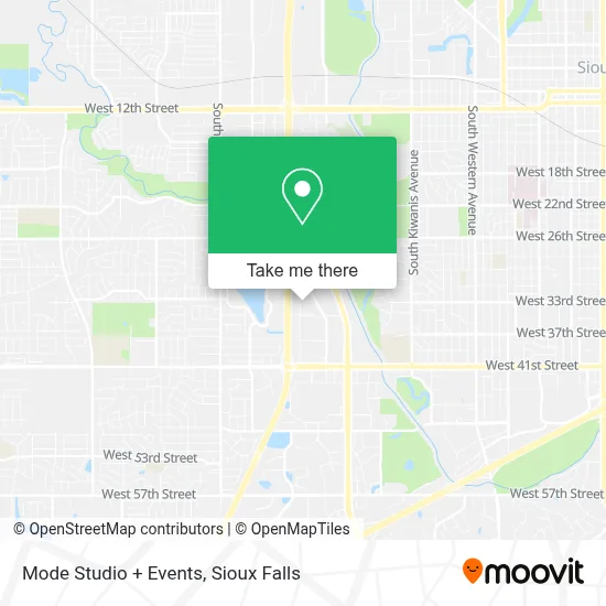 Mode Studio + Events map
