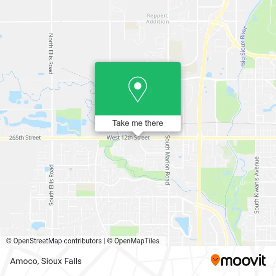 Amoco map