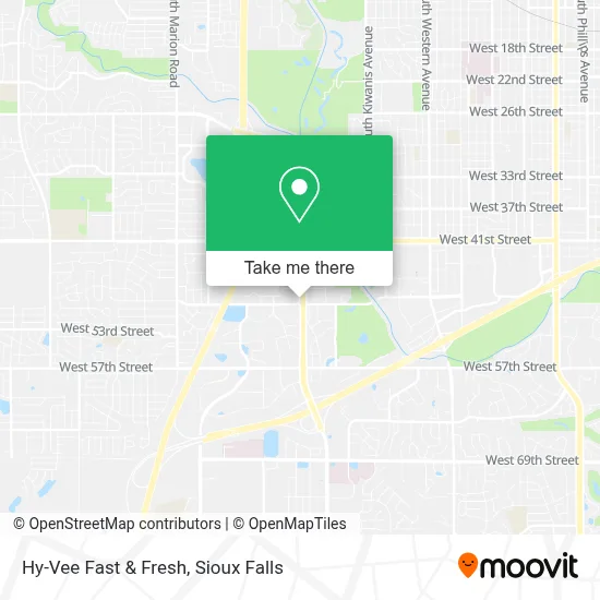 Hy-Vee Fast & Fresh map