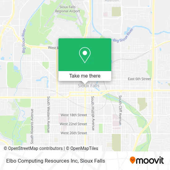 Elbo Computing Resources Inc map