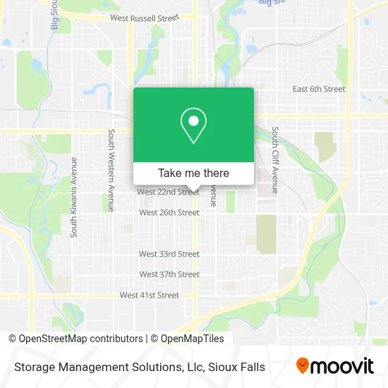 Storage Management Solutions, Llc map