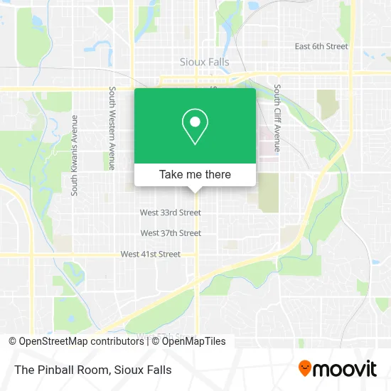 The Pinball Room map
