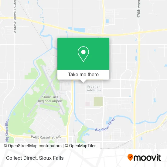 Collect Direct map