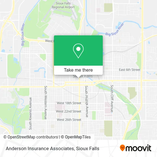 Anderson Insurance Associates map
