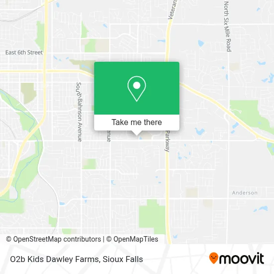 O2b Kids Dawley Farms map
