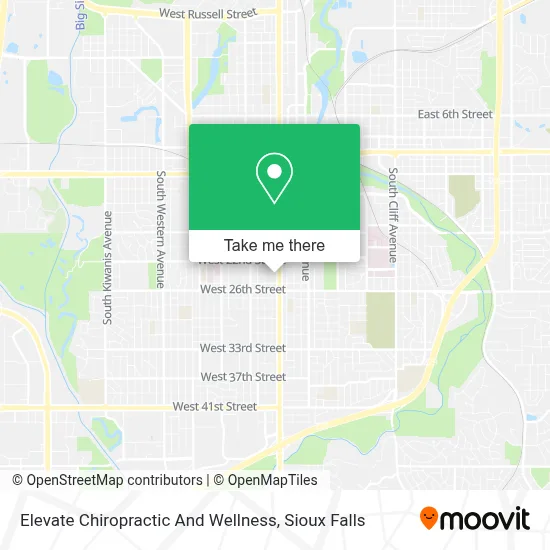 Elevate Chiropractic And Wellness map